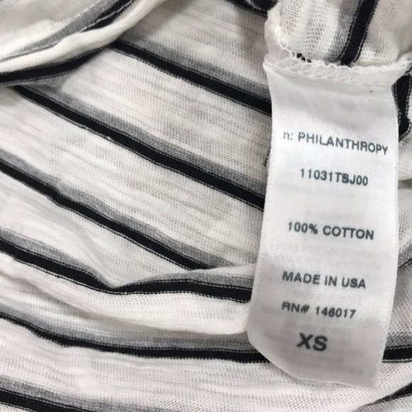 N:philanthropy Noir Stripe Tank - Picture 7 of 8